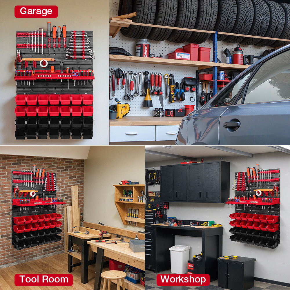 Workshop Tools Holder - Półka ścienna na narzędzia, uchwyty na