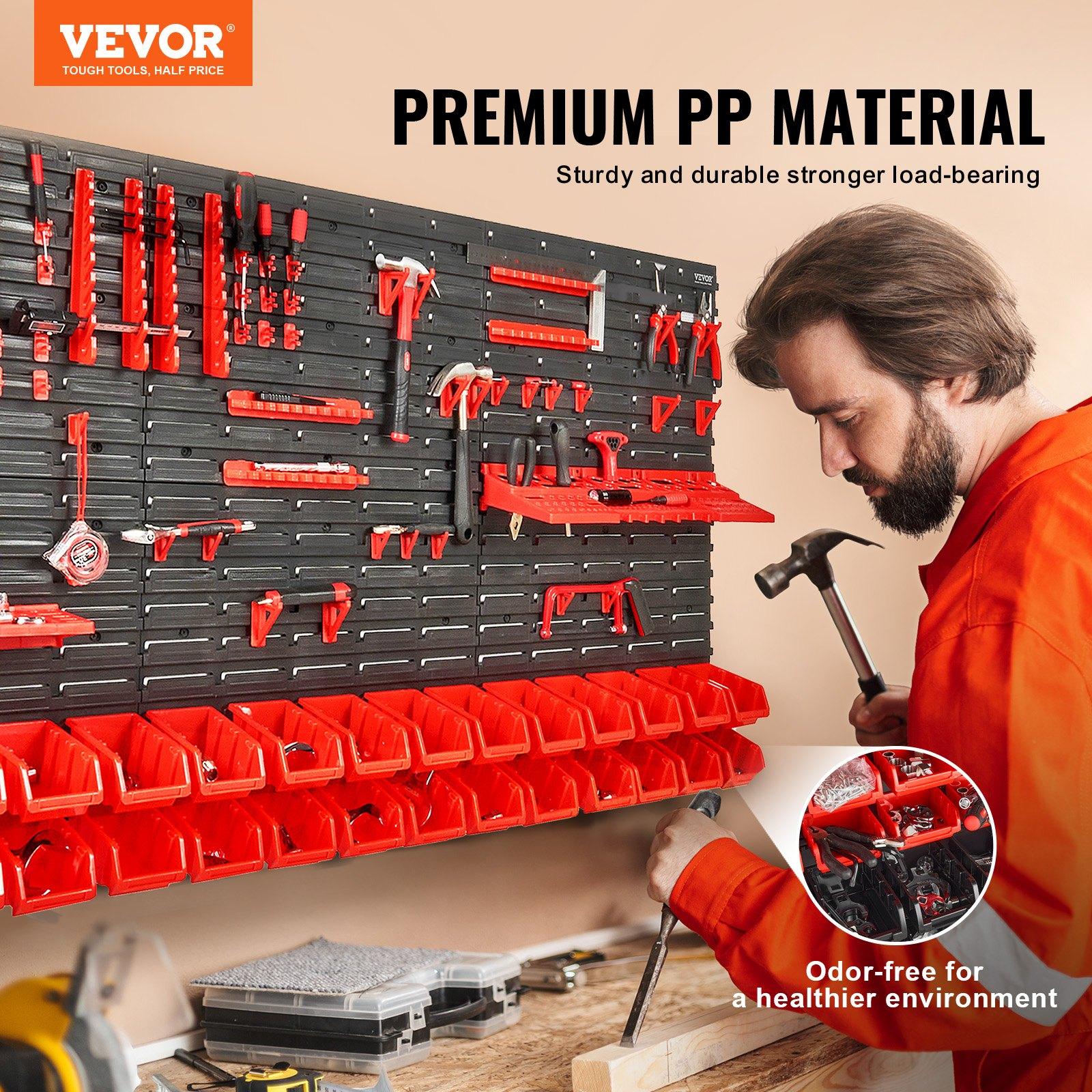 Półka ścienna z 30 przegródkam – Workshop Tools Holder recenzja i cena