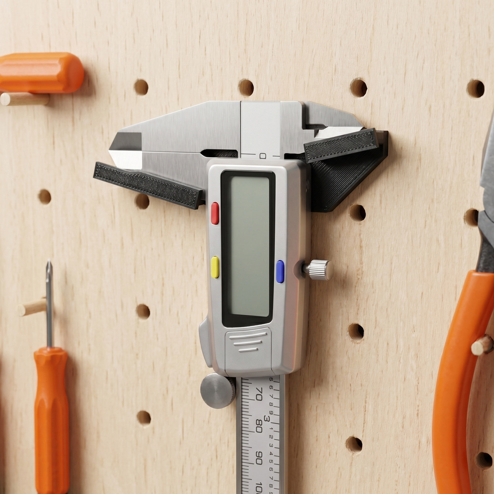 Uchwyt do przechowywania suwmi – Workshop Tools Holder recenzja i cena