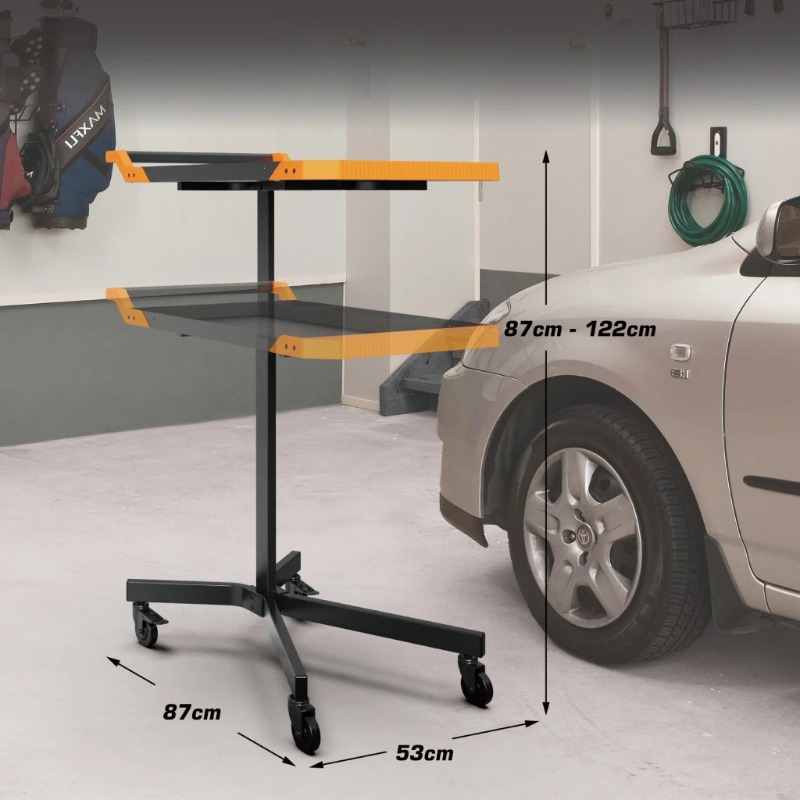 Regulowany, mobilny stół roboc – Workshop Garage Tools Manufacturer recenzja i cena