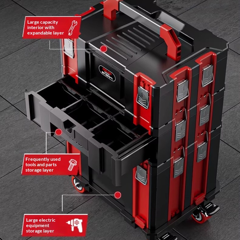 Modułowa, składana skrzynka na – Workshop Garage Tools Manufacturer recenzja i cena